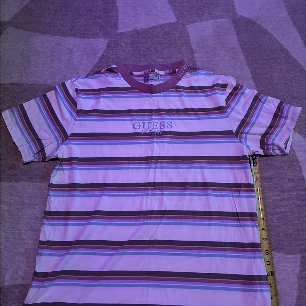 Guess Multicolor Striped Tee